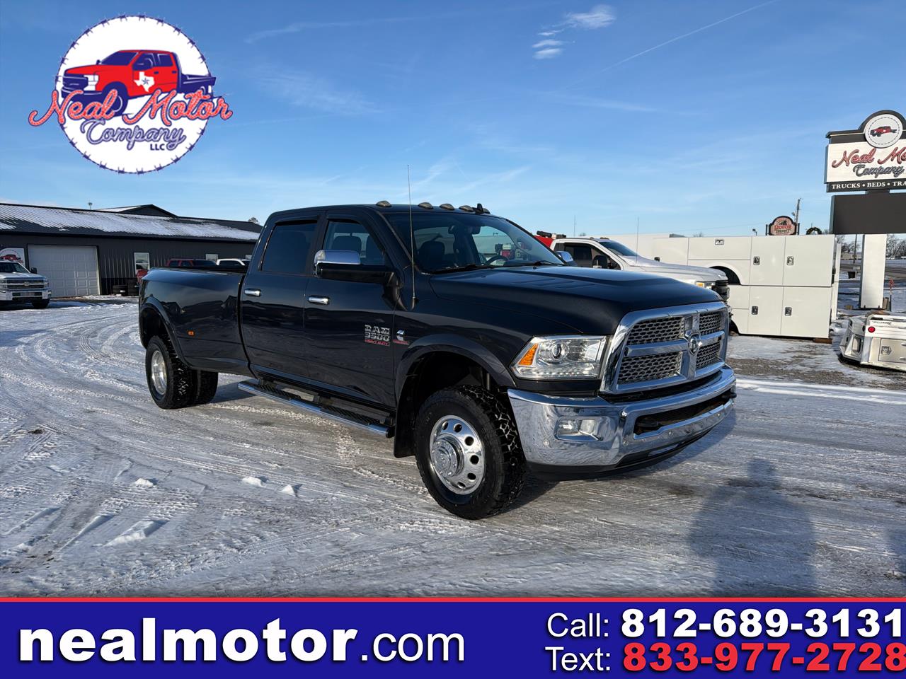 2017 RAM 3500 Laramie Crew Cab LWB 4WD DRW