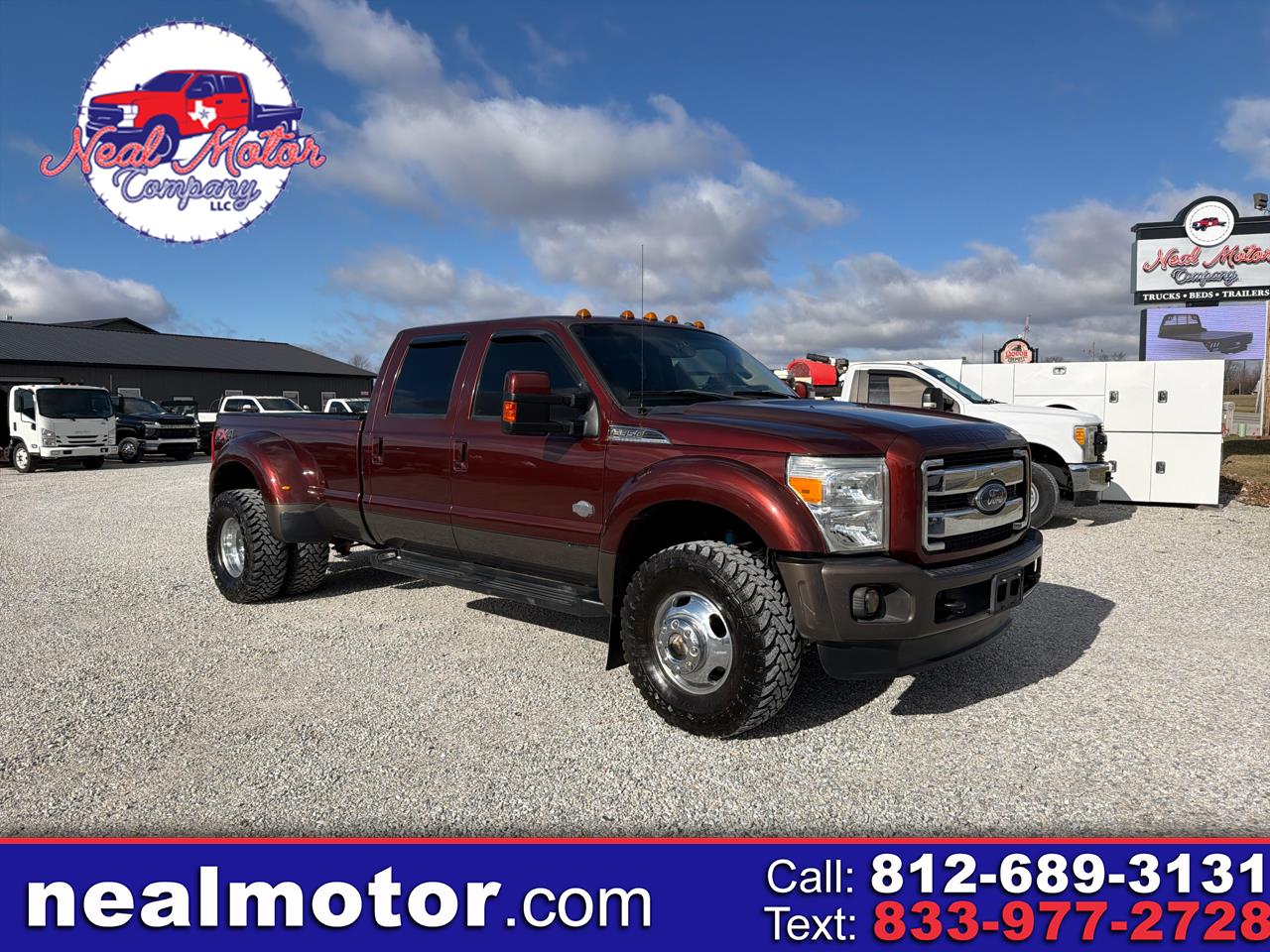Ford F-350 SD King Ranch Crew Cab Long Bed 4WD 2016