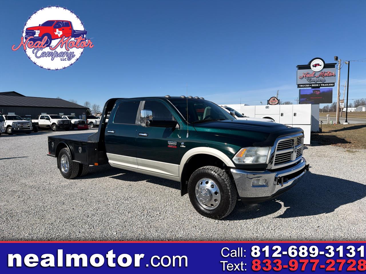 2011 RAM 3500 4WD Crew Cab 169" Laramie