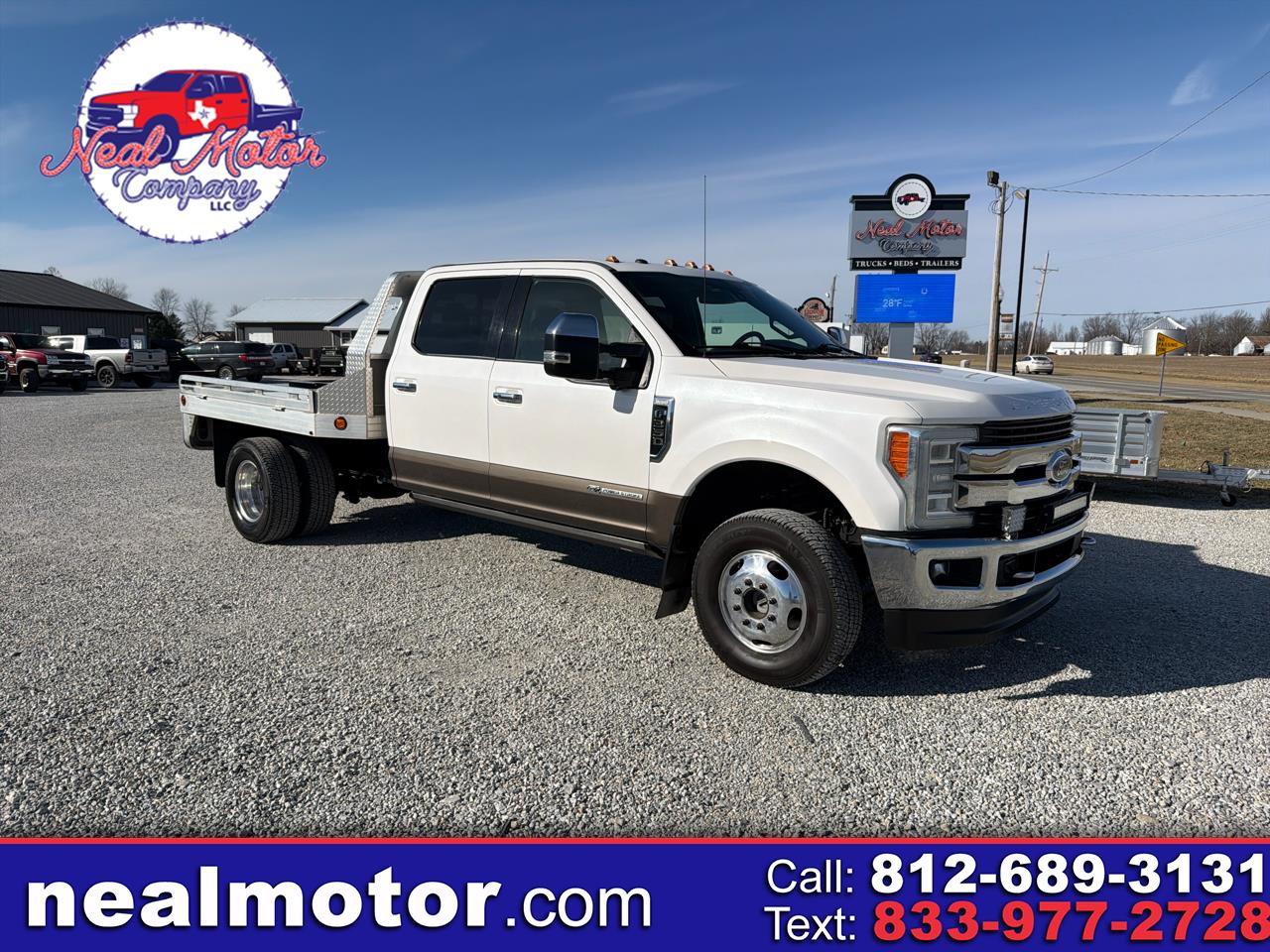 2017 Ford F-350 SD King Ranch Crew Cab Long Bed DRW 4WD