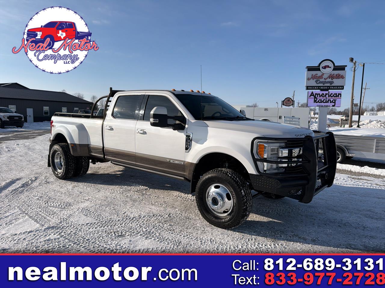 2017 Ford F-350 SD King Ranch Crew Cab Long Bed DRW 4WD