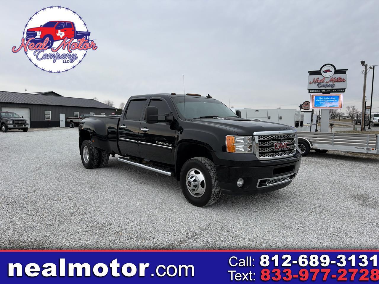 2013 GMC Sierra 3500HD Denali Crew Cab SRW 4WD