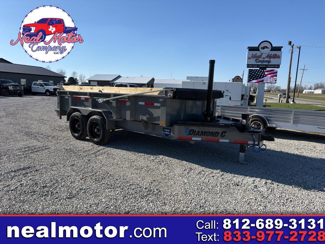 2026 Diamond C Dump Trailer LPT207