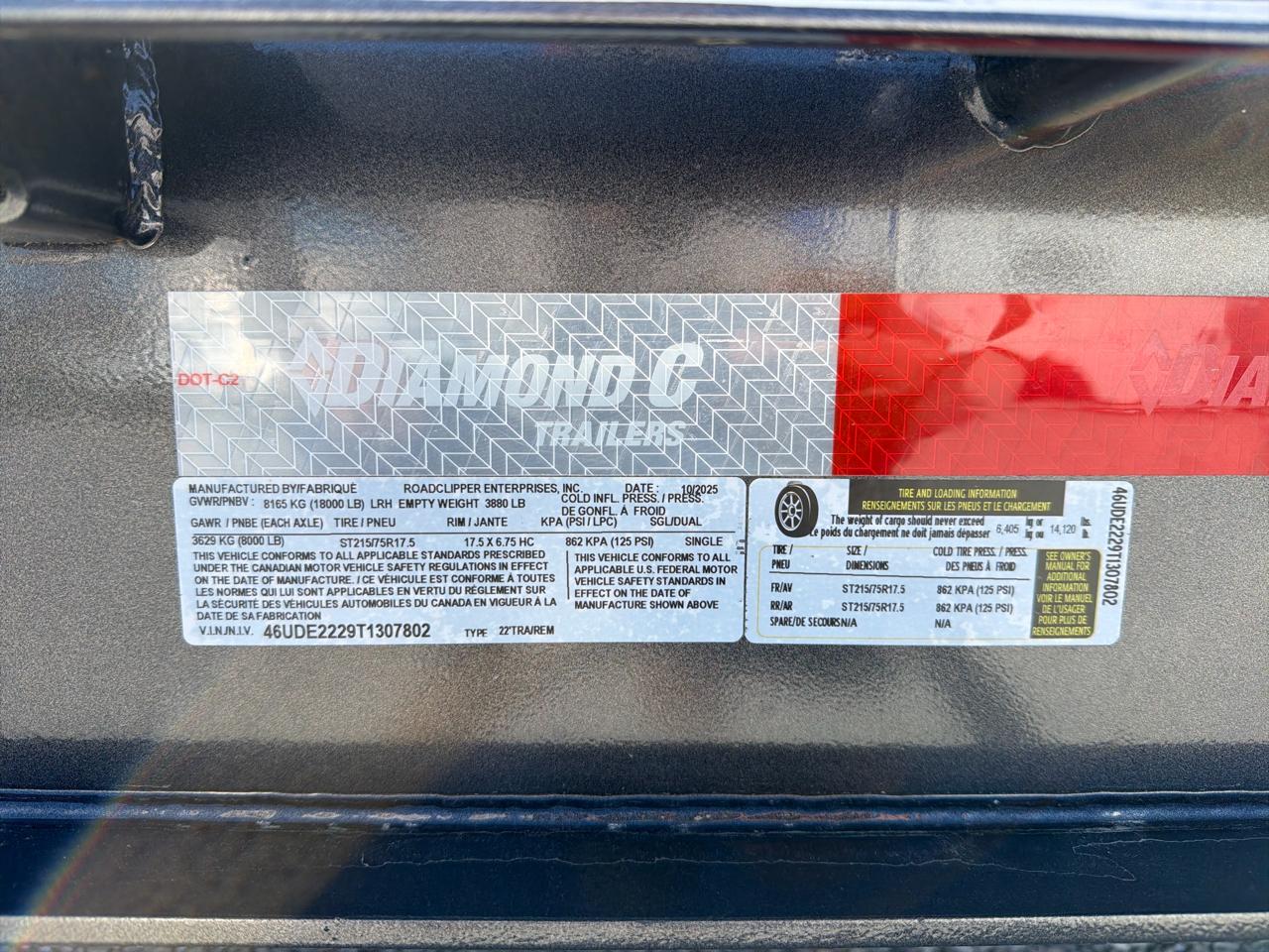 Diamond C Trailer Unknown  2026