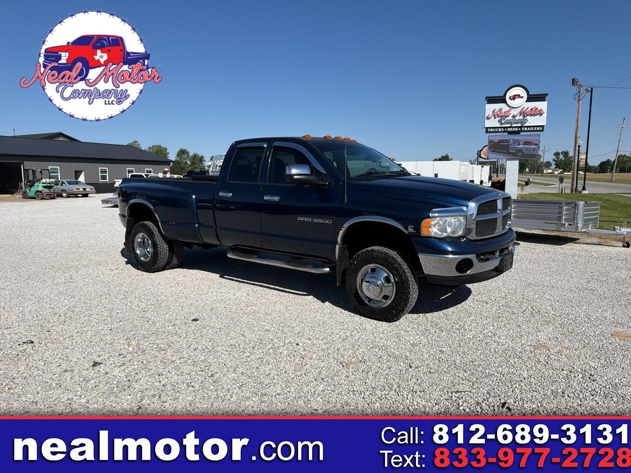 2005 Dodge Ram 3500 4dr Quad Cab 160.5" WB DRW 4WD SLT