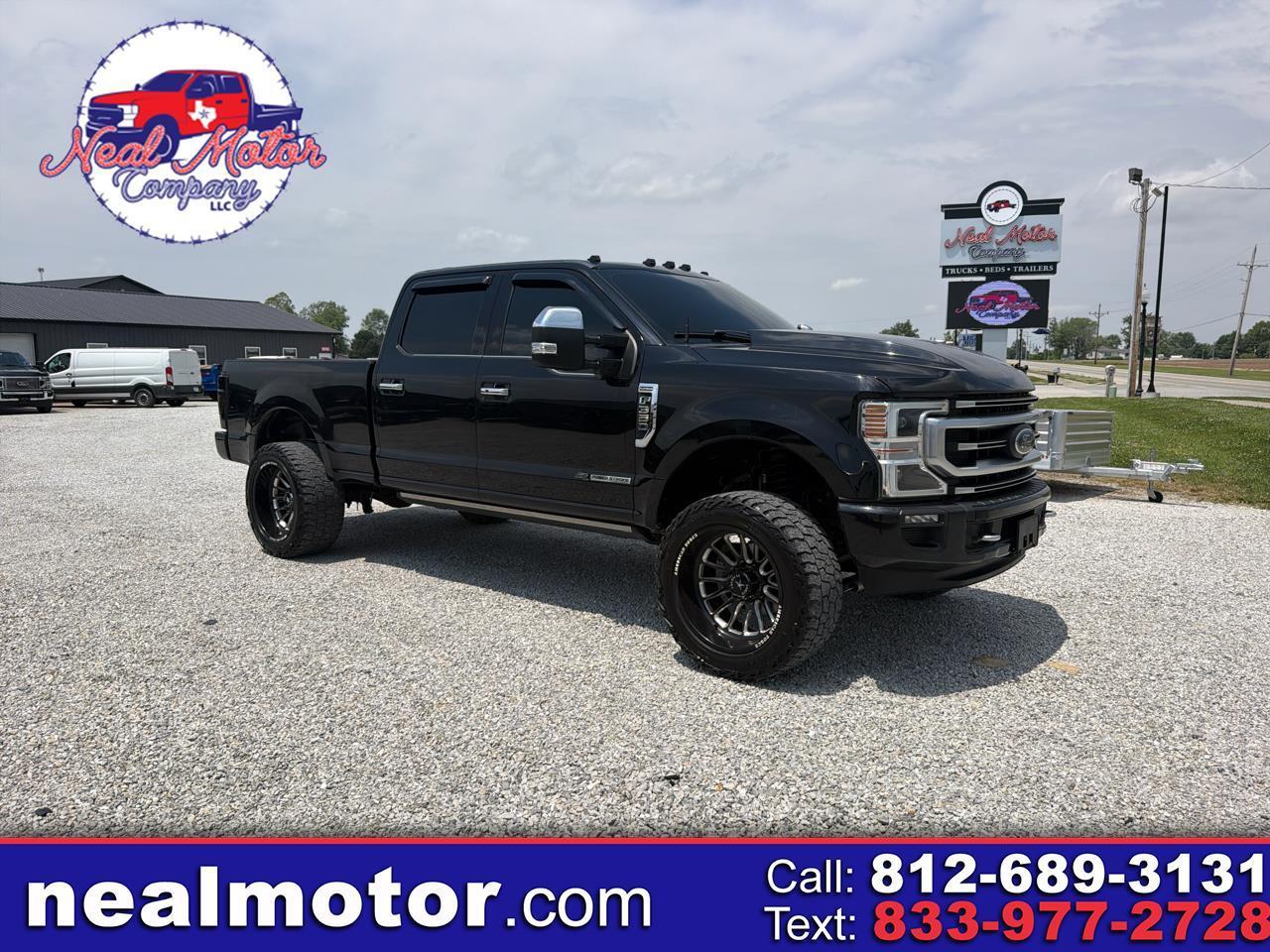 2022 Ford Super Duty F-350 SRW 4WD Crew Cab 156" Platinum