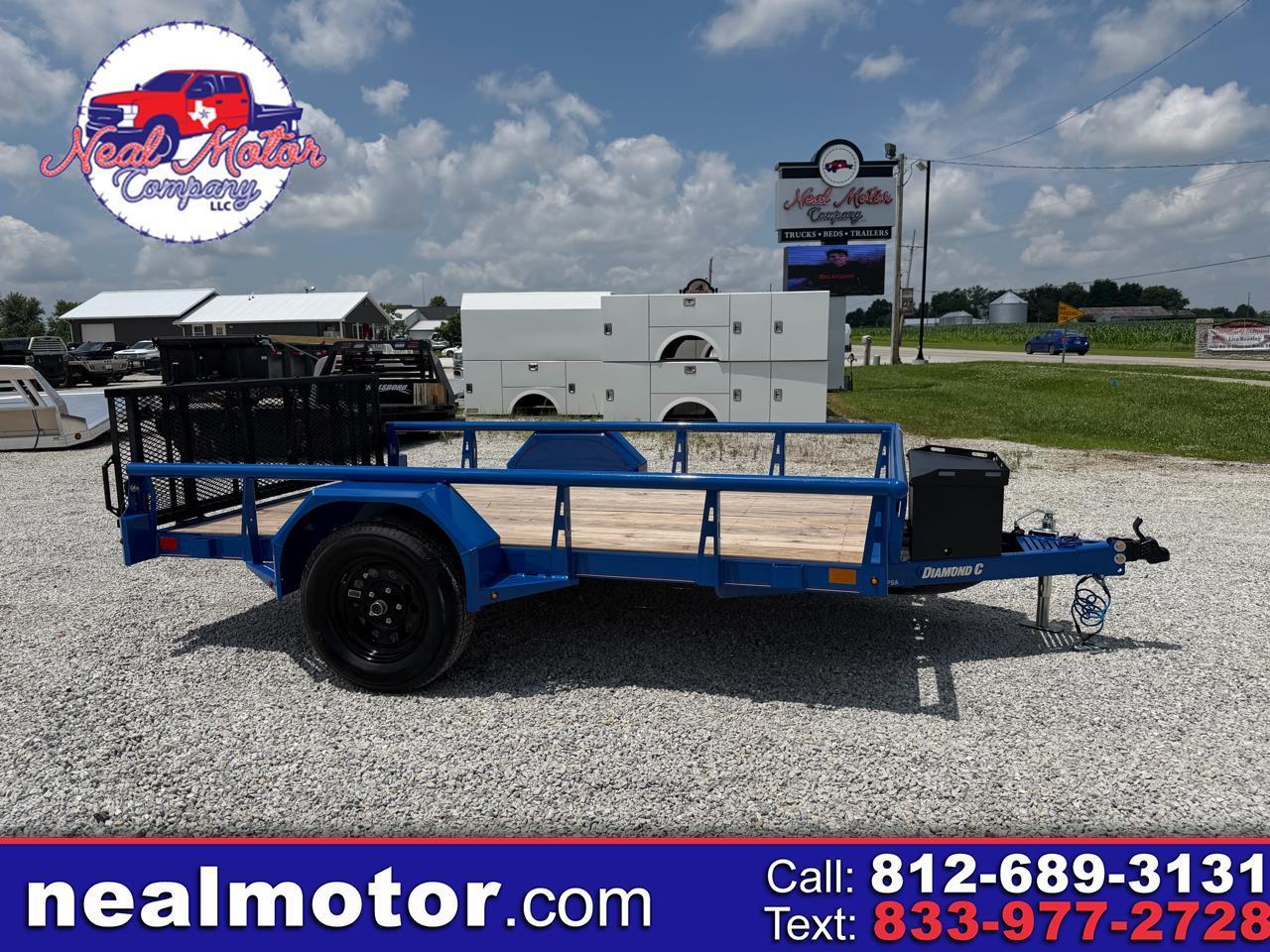 2026 Diamond C Trailers Unknown PSA135 PREMIUM SINGLE AXLE UTILITY TRAILER