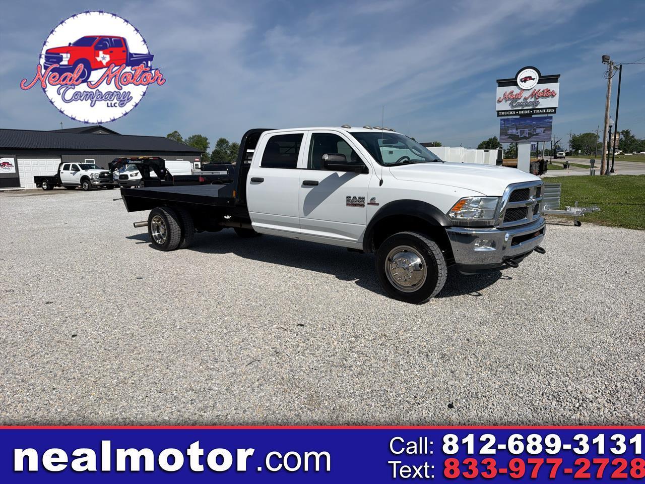 RAM 5500 Chassis Cab Tradesman 4x4 Crew Cab 84" CA 197.4" WB 2018
