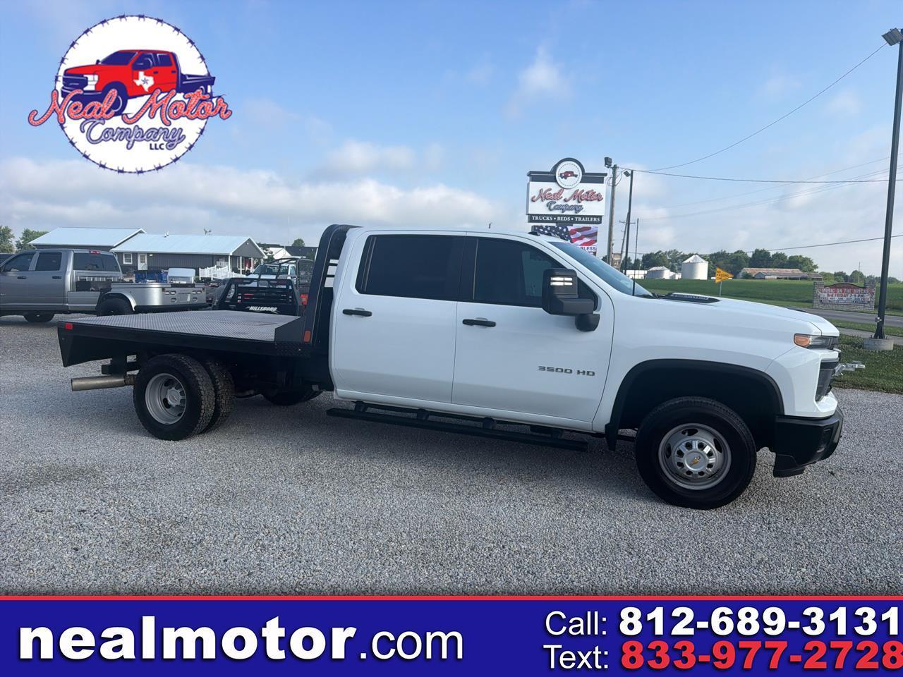Chevrolet Silverado 3500HD CC 4WD Crew Cab 177" WB, 60" CA Work Truck 2025