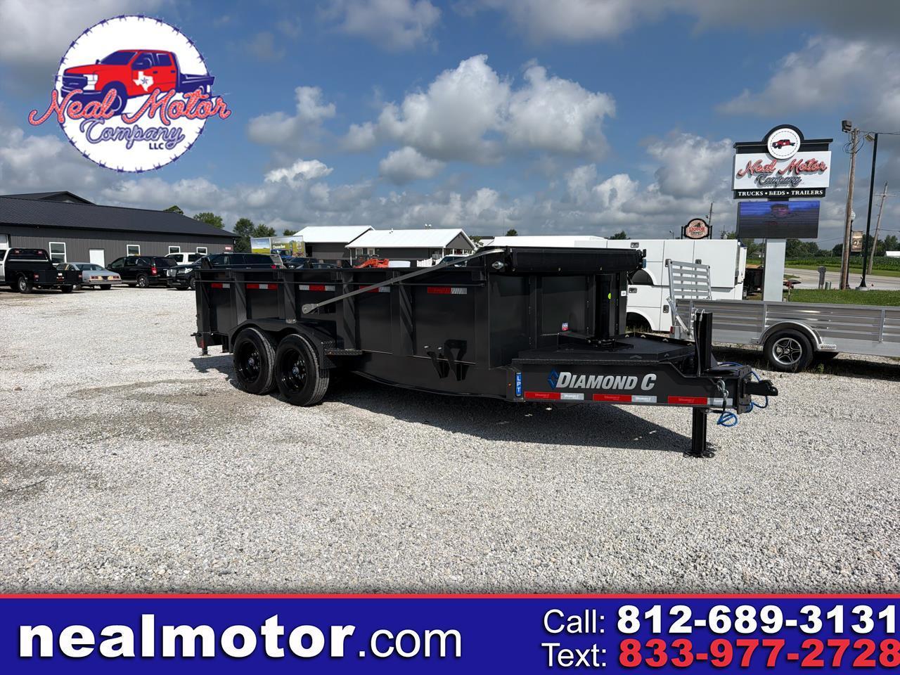 2026 Diamond C Trailers LPT LPT208 Low Profile Telescopic Dump Trailer – Paces