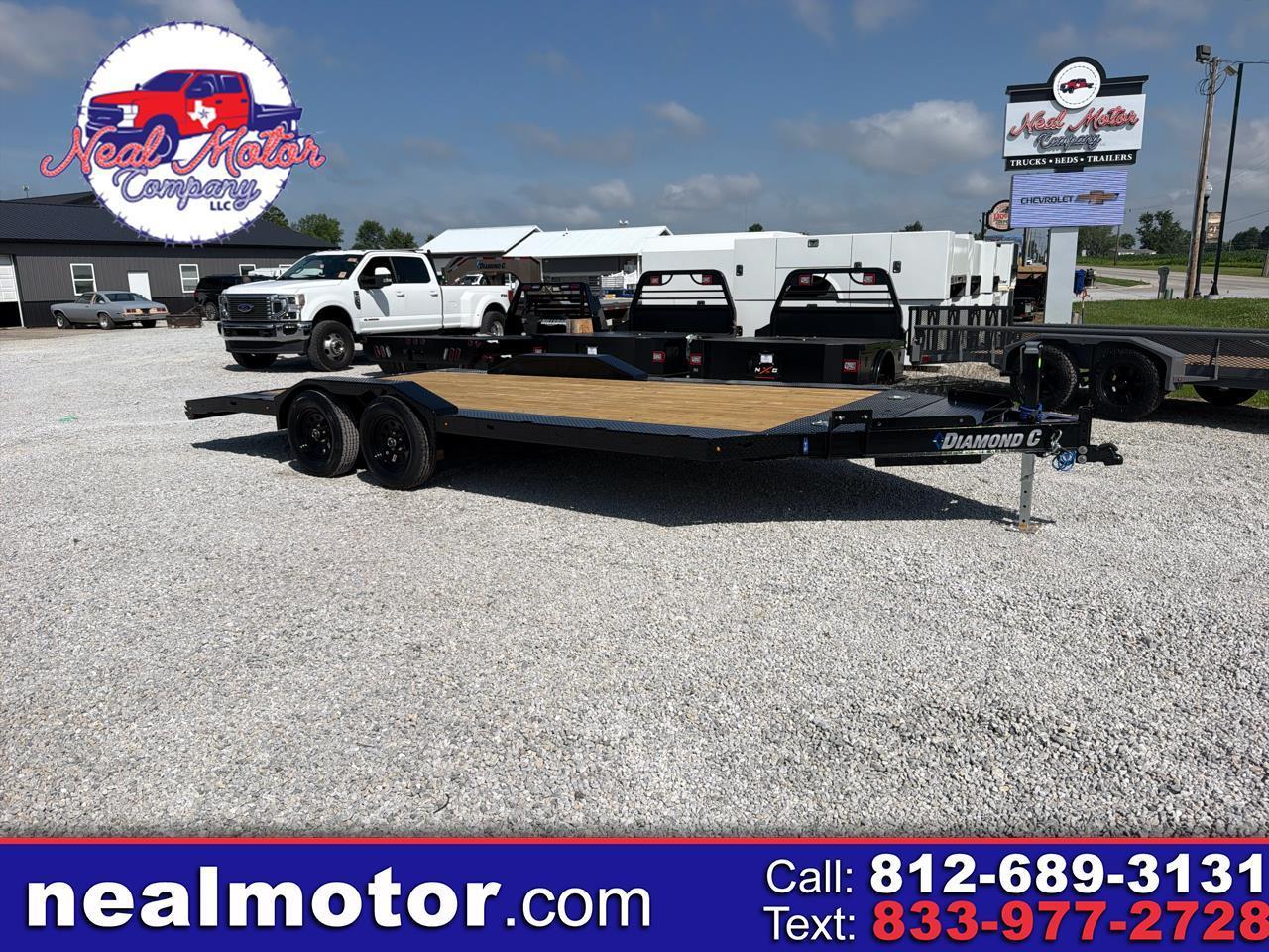 2026 Diamond C Trailers GTF GTF235 Single Car Hauler