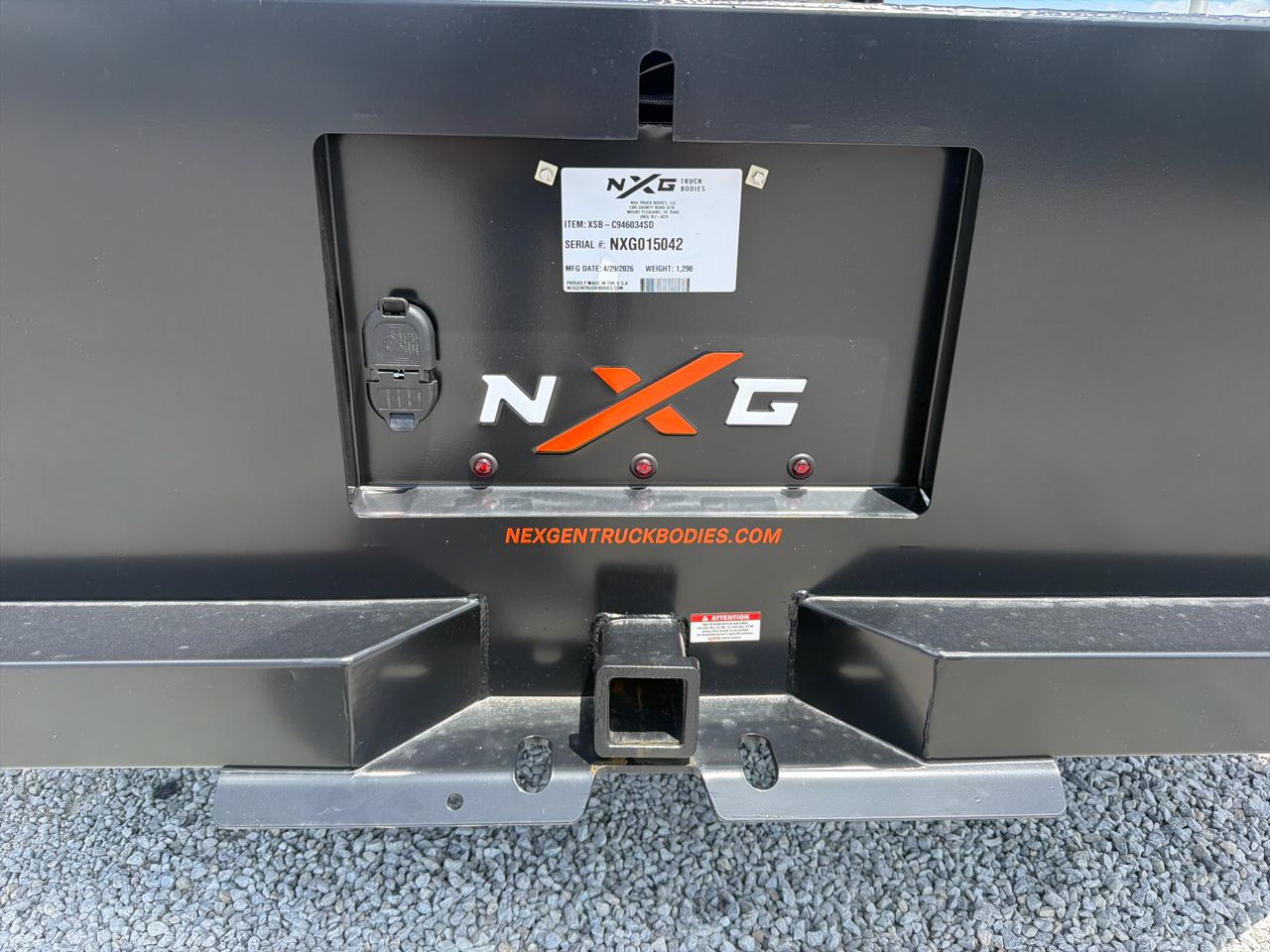 NXG Truck Bodies XSB  2026