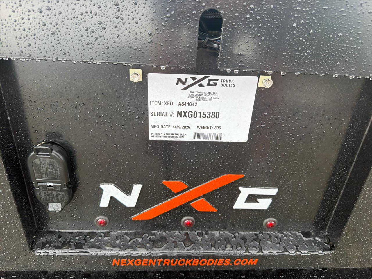 NXG Truck Bodies XFD  2026
