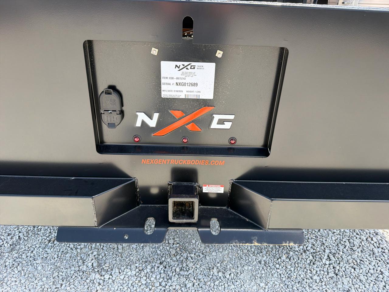 NXG Truck Bodies XSB  2026
