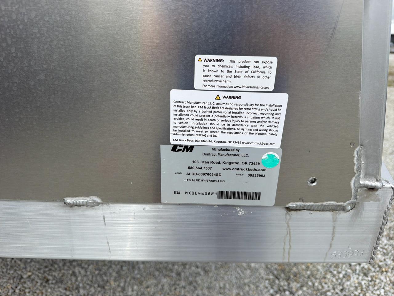 CM Truck Beds AL RS Aluminum Flat Deck  2026