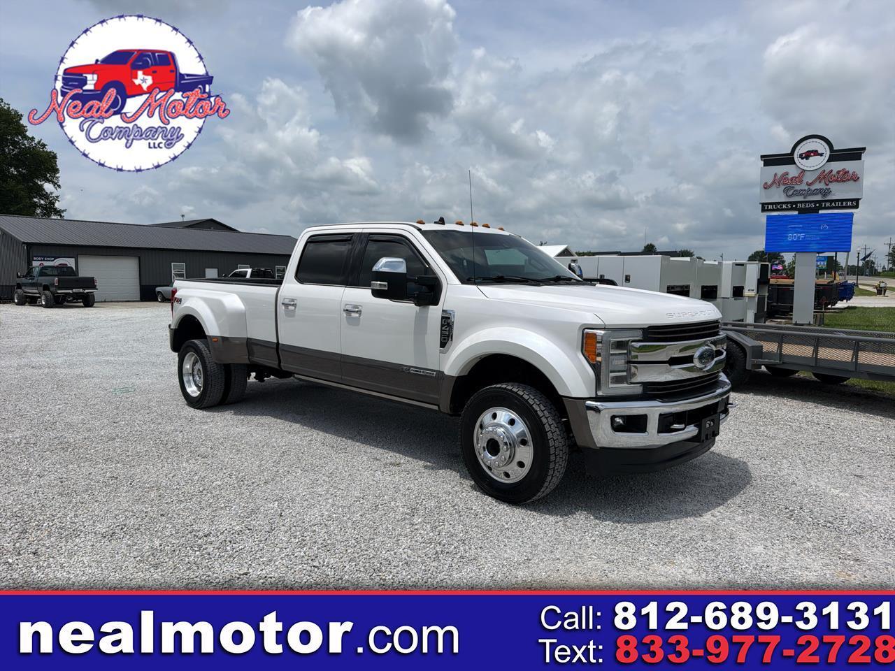 Ford Super Duty F-450 DRW King Ranch 4WD Crew Cab 8' Box 2019