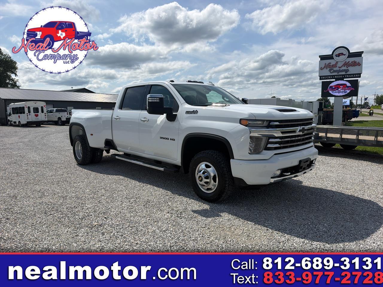 Chevrolet Silverado 3500HD 4WD Crew Cab 172" High Country 2020