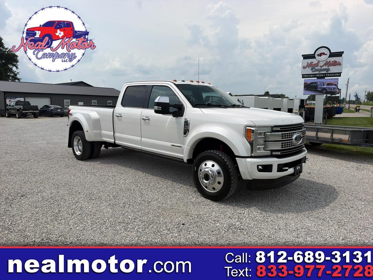 Ford Super Duty F-450 DRW Platinum 4WD Crew Cab 8' Box 2017