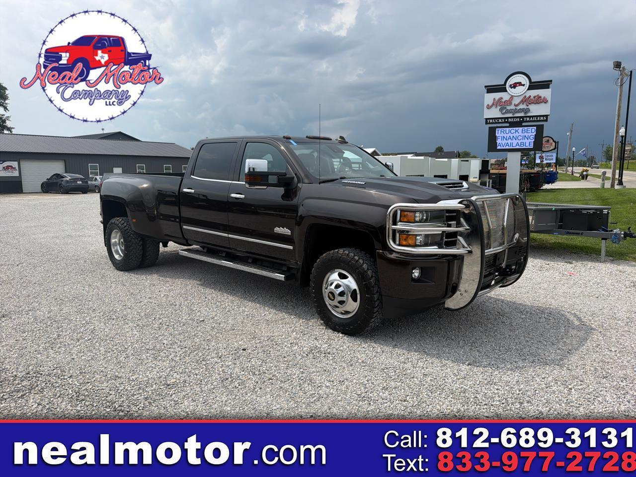 Chevrolet Silverado 3500HD 4WD Crew Cab 167.7" High Country 2019