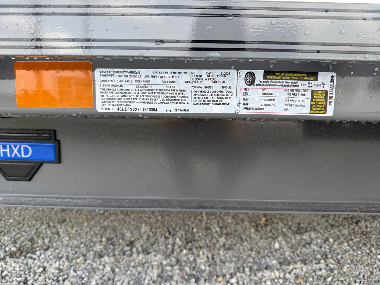Diamond C Trailers HXD207  2026