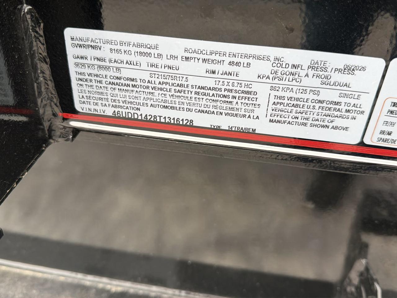 Diamond C Trailers LPT208  2027