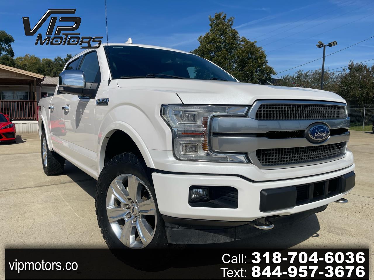 2018 Ford F-150 Platinum 4WD SuperCrew 5.5' Box