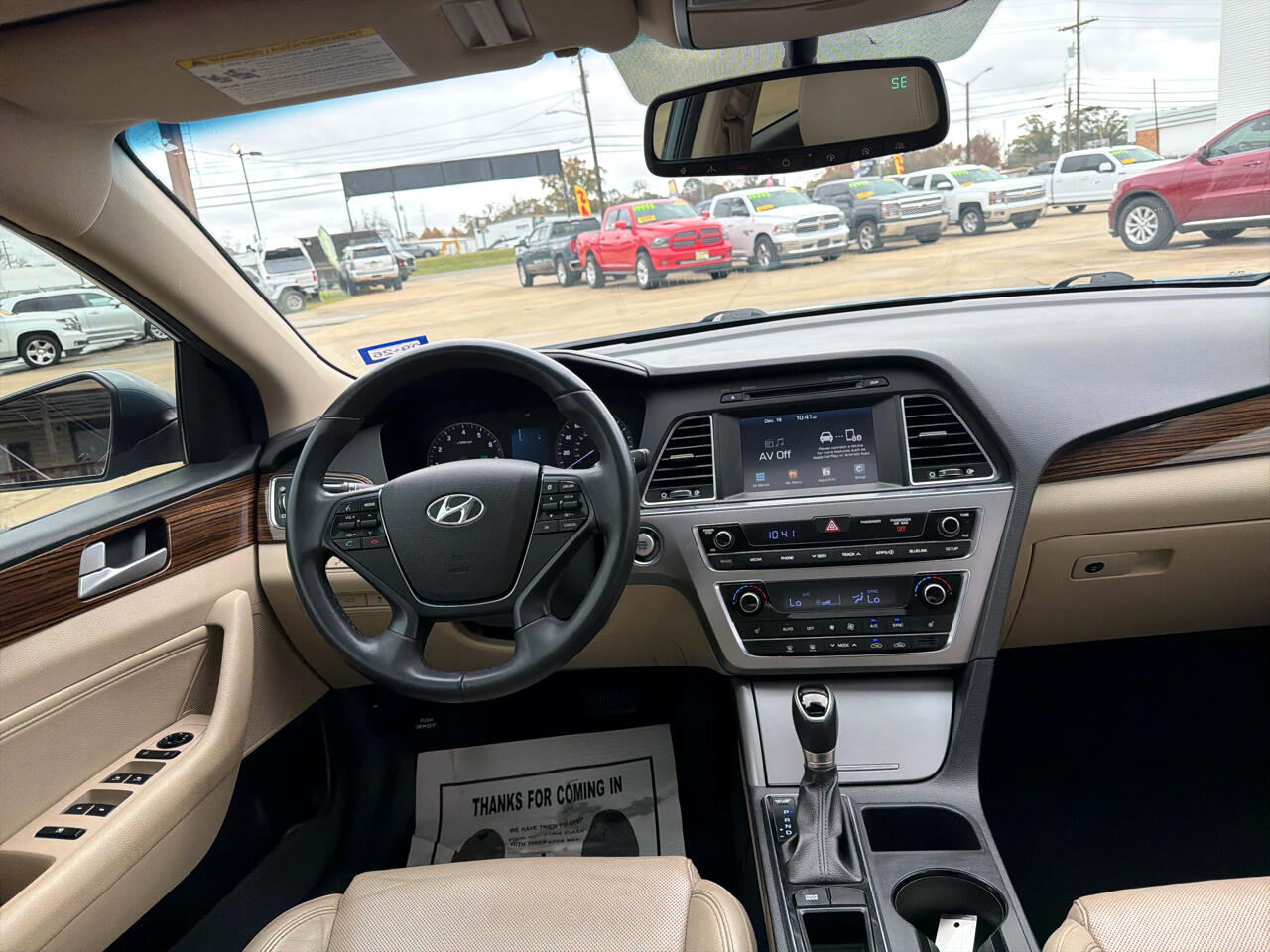Hyundai Sonata Limited 2.4L 2017