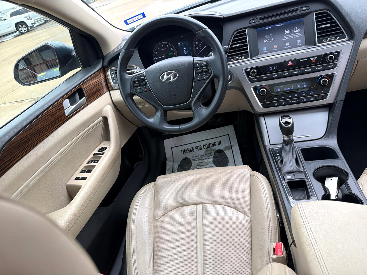 Hyundai Sonata Limited 2.4L 2017