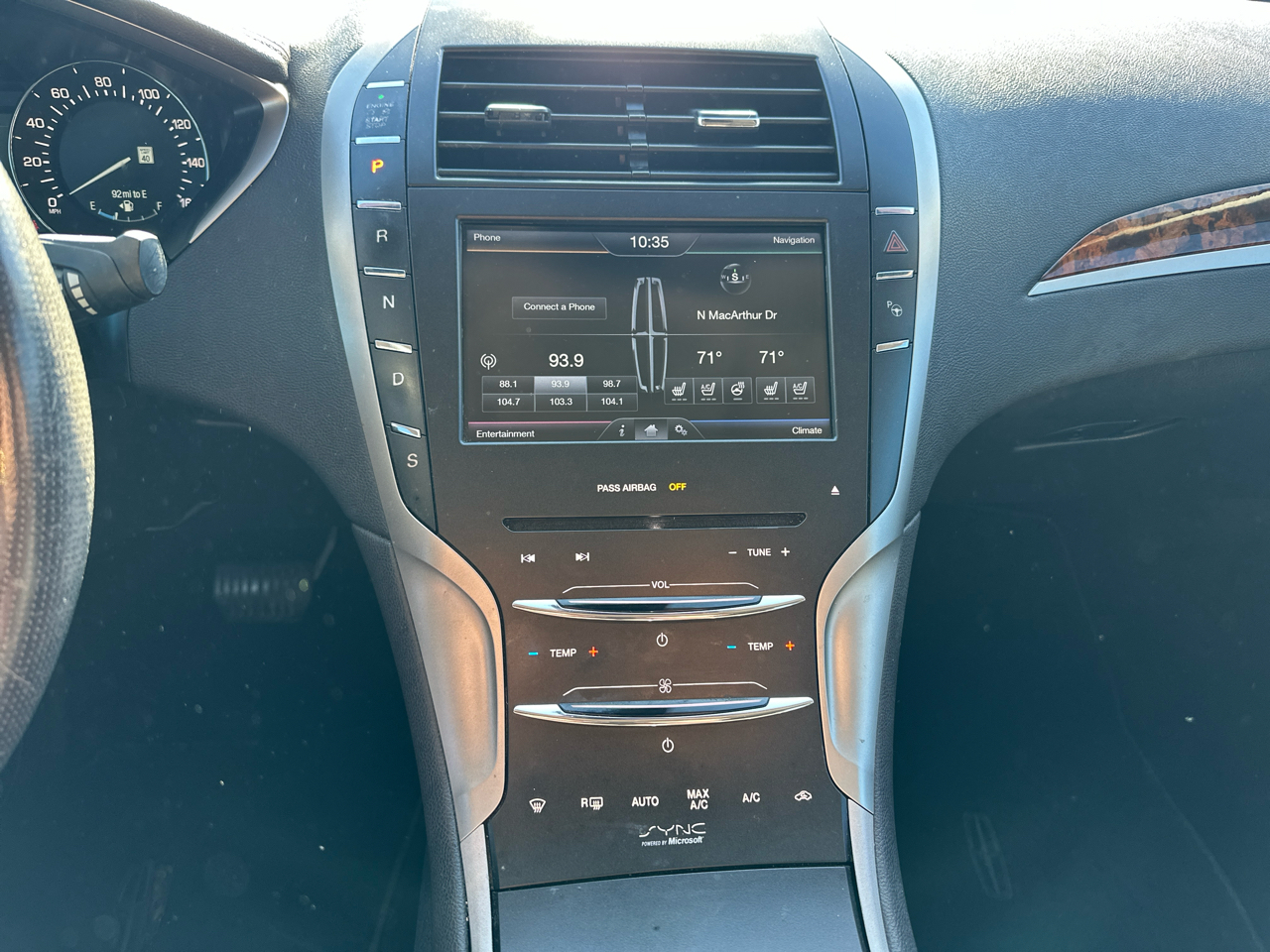 Lincoln MKZ 4dr Sdn FWD 2014