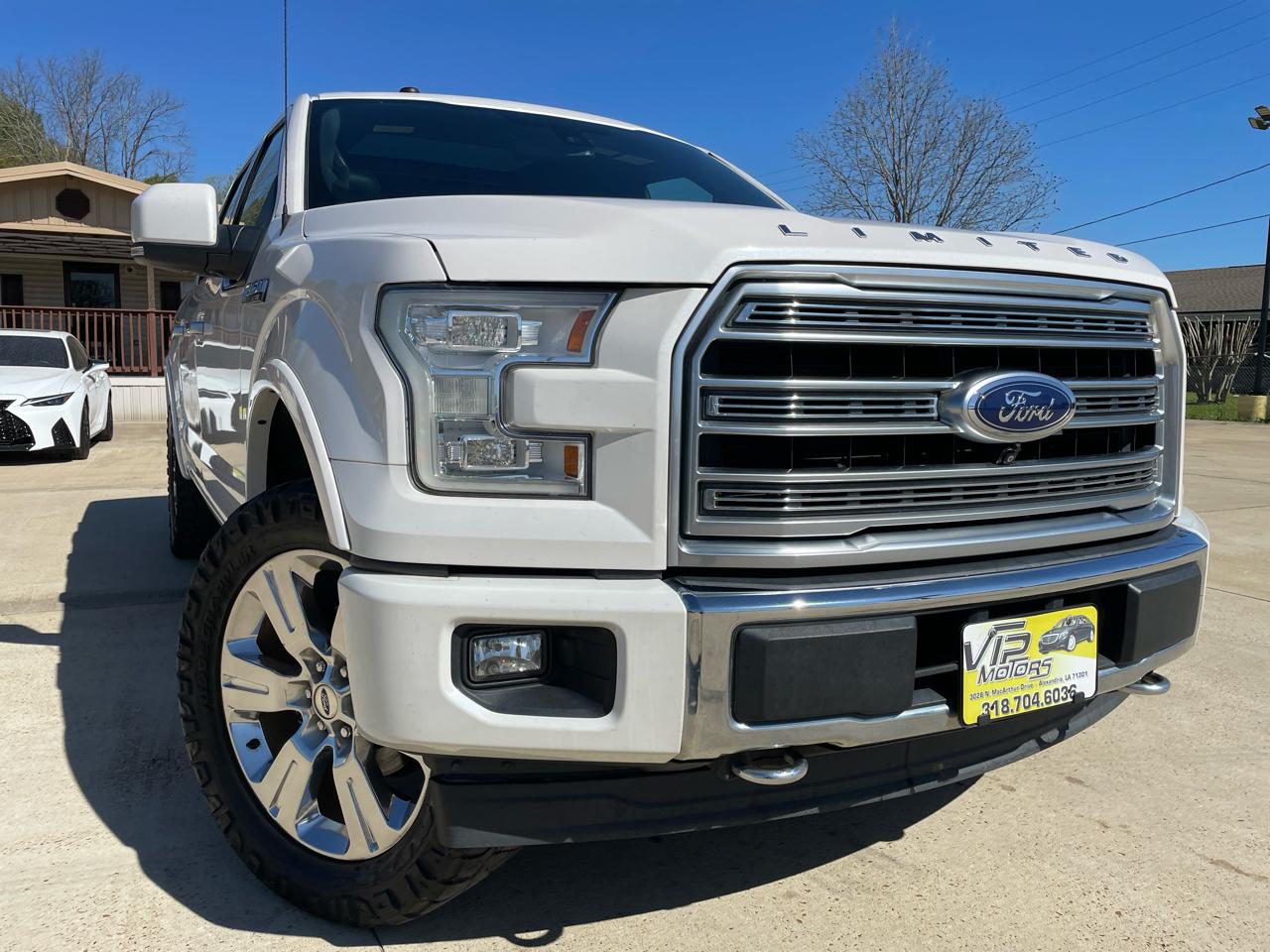 Ford F-150 Limited 4WD SuperCrew 5.5' Box 2017