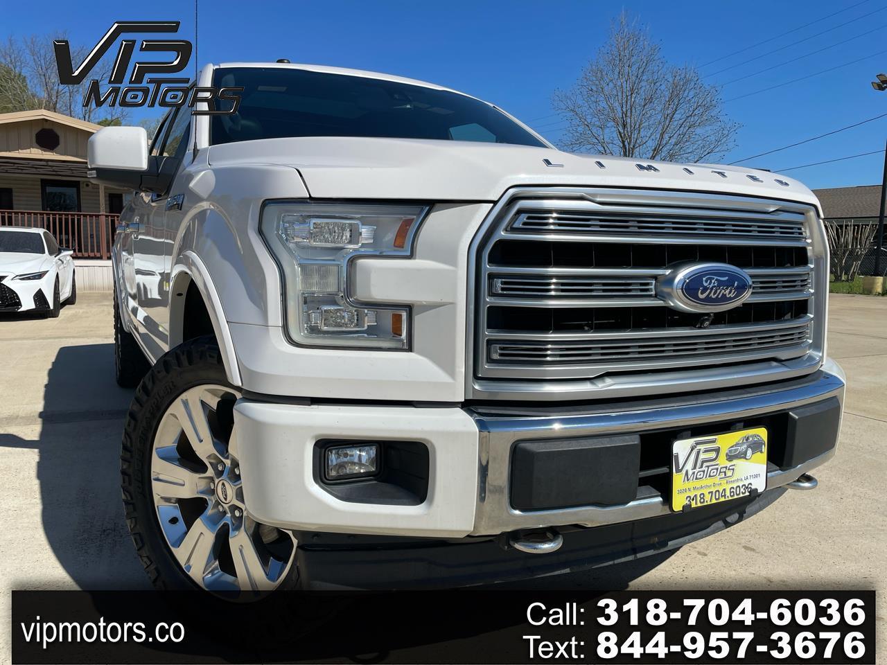 2017 Ford F-150 Limited 4WD SuperCrew 5.5' Box