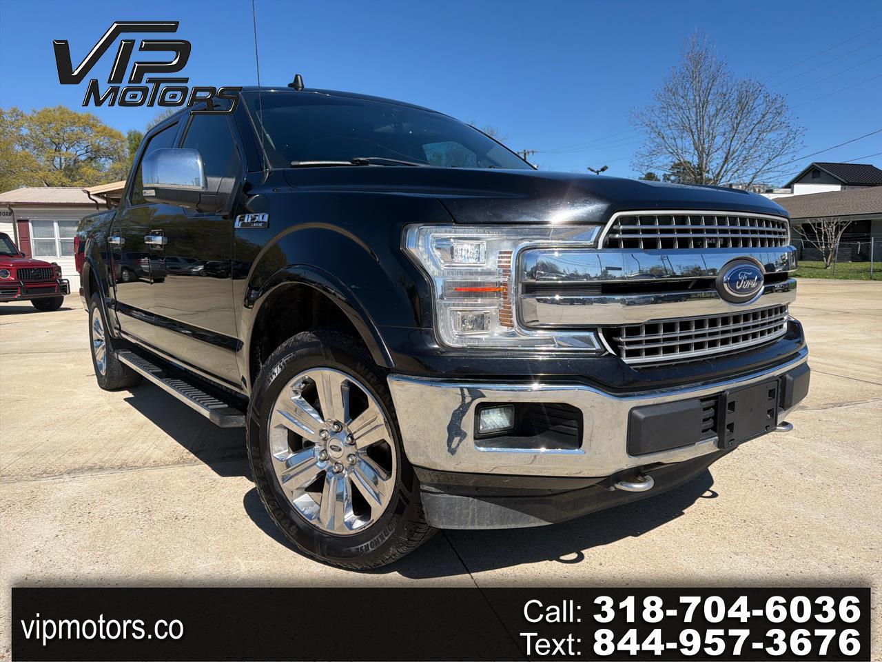2019 Ford F-150 LARIAT 4WD SuperCrew 5.5' Box