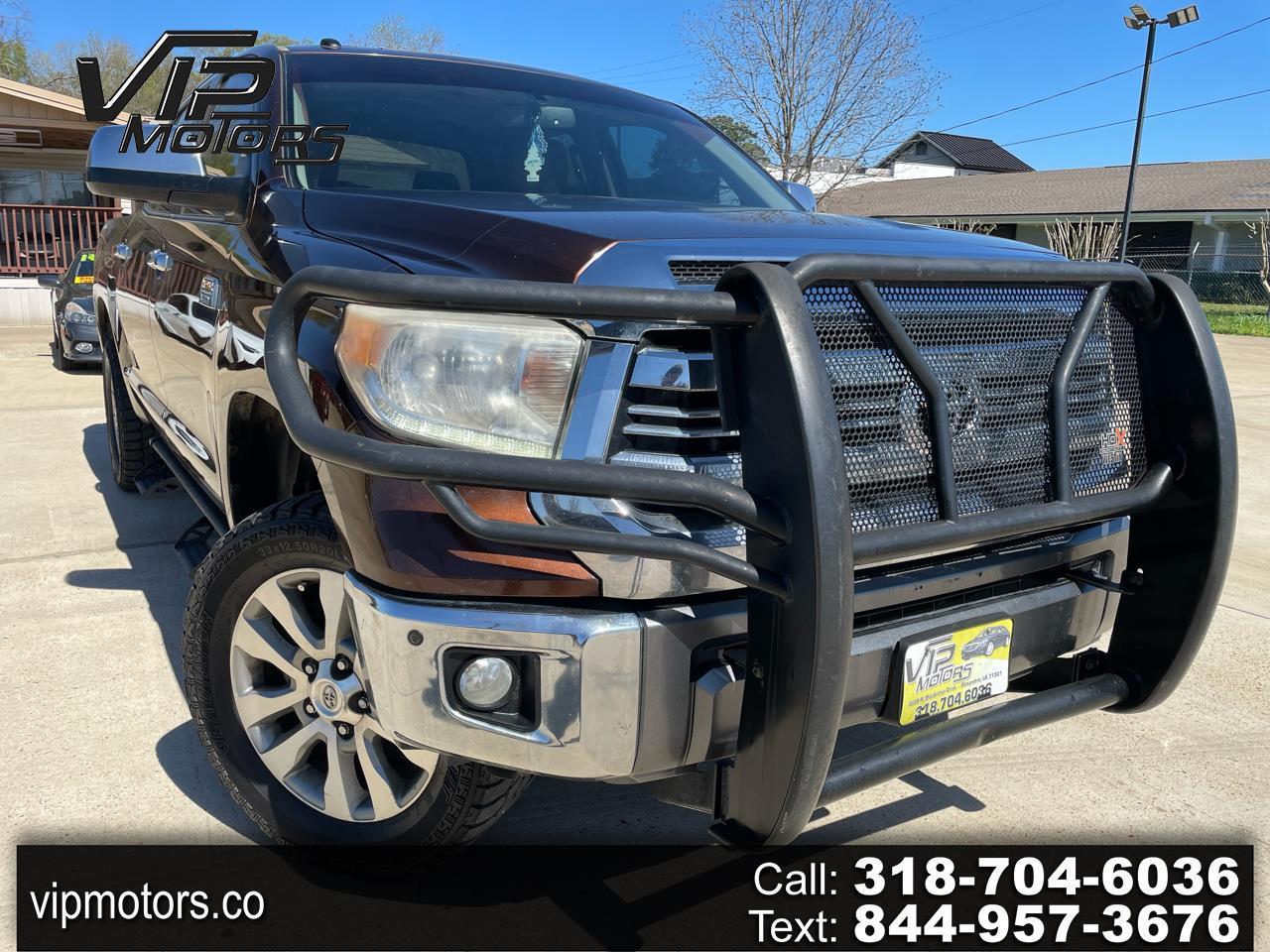Toyota Tundra 4WD Truck CrewMax 5.7L FFV V8 6-Spd AT 1794 (Natl) 2016