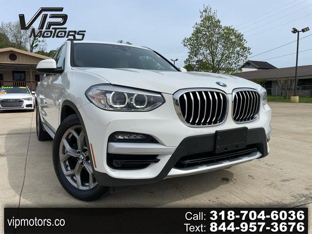White 2021 BMW X3 sDrive30i RWD SUV / Crossover Rear-Wheel Drive Automatic