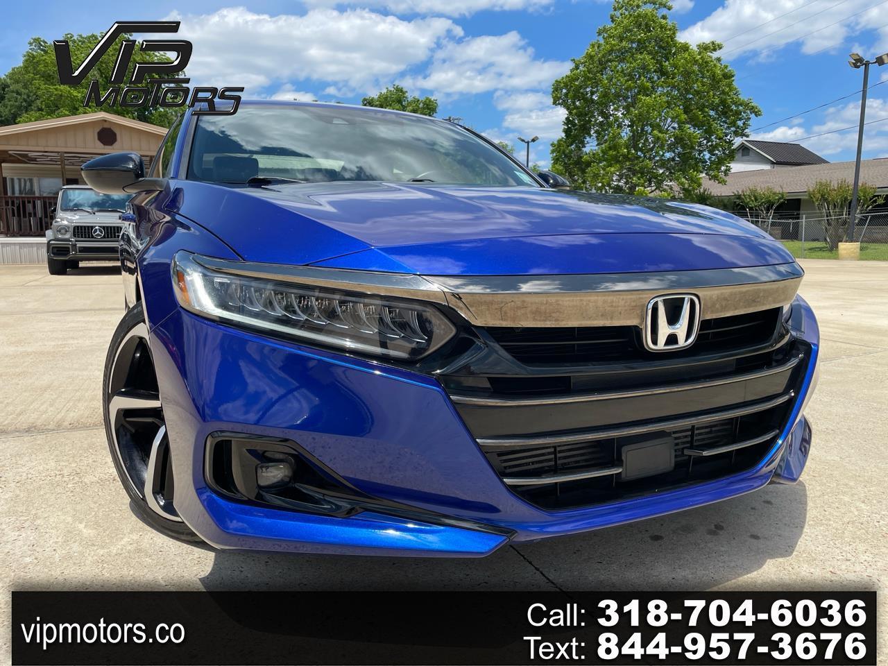 2021 Honda Accord Sedan Sport 1.5T CVT
