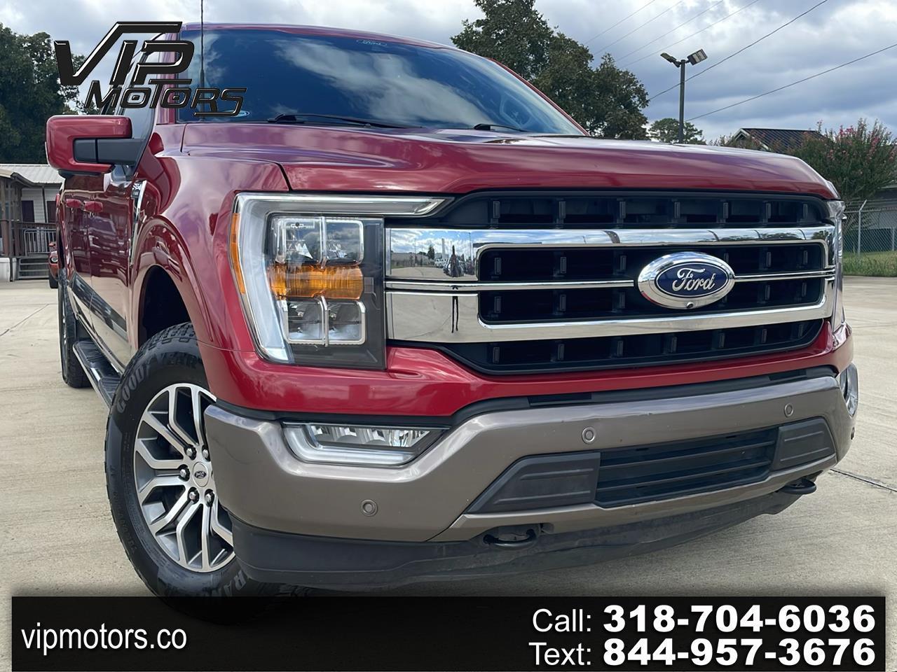 2021 Ford F-150 LARIAT 4WD SuperCrew 5.5' Box