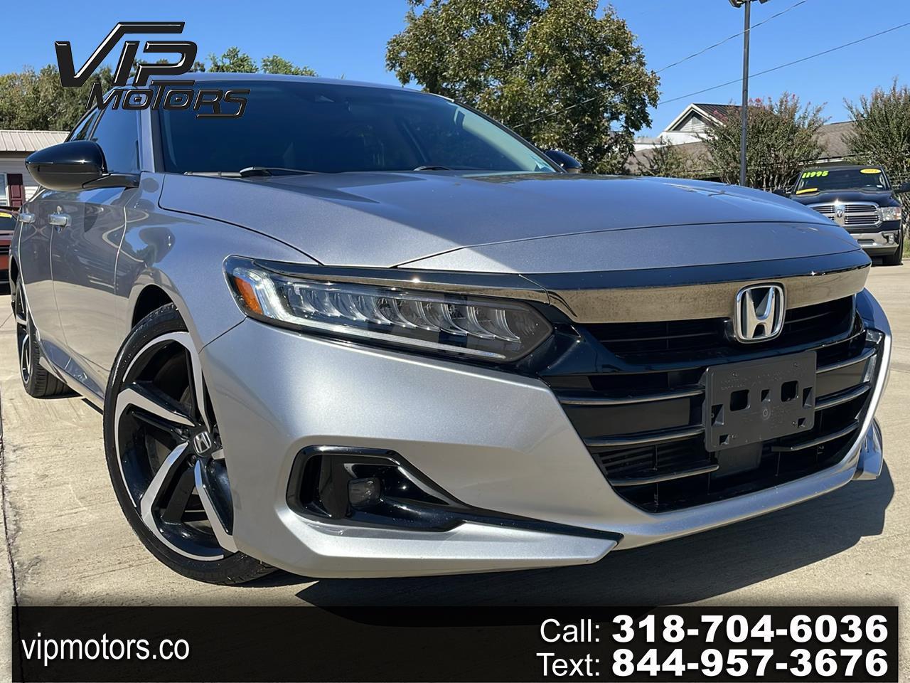 2021 Honda Accord Sedan Sport SE 1.5T CVT