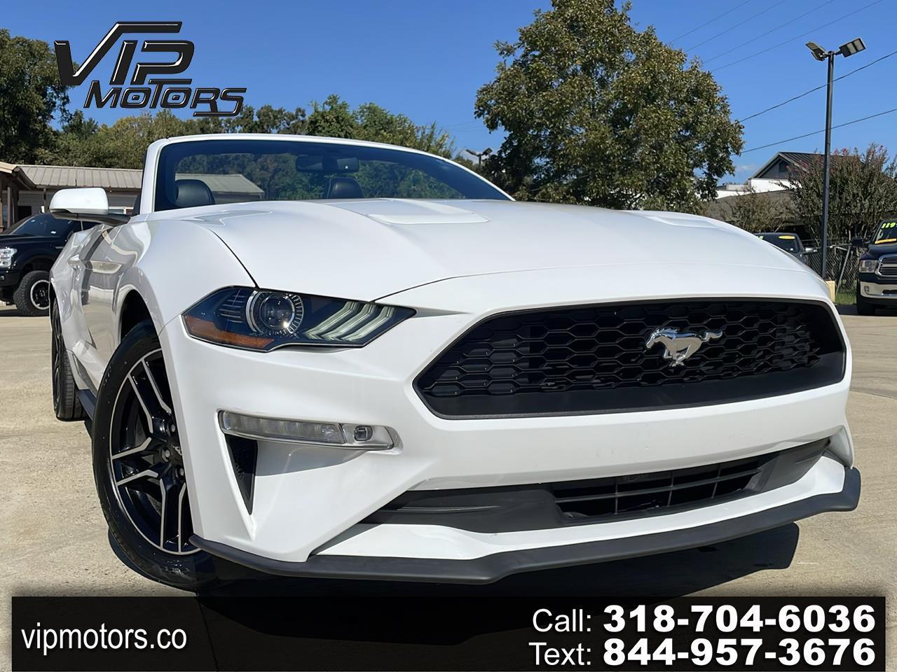 2020 Ford Mustang EcoBoost Convertible