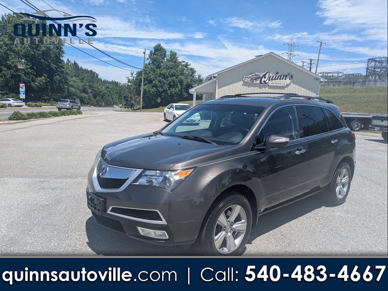 Acura MDX 6-Spd AT w/Tech Package 2011