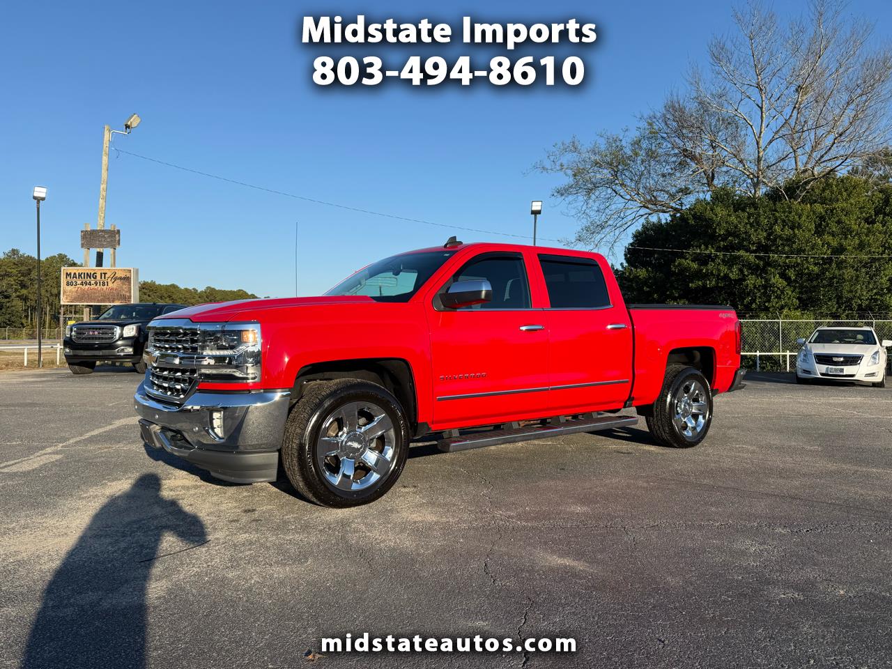 2017 Chevrolet Silverado 1500 LTZ Crew Cab 4WD