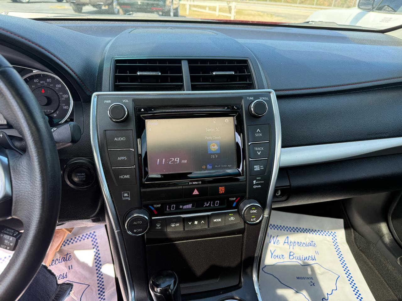 Toyota Camry XSE 2017