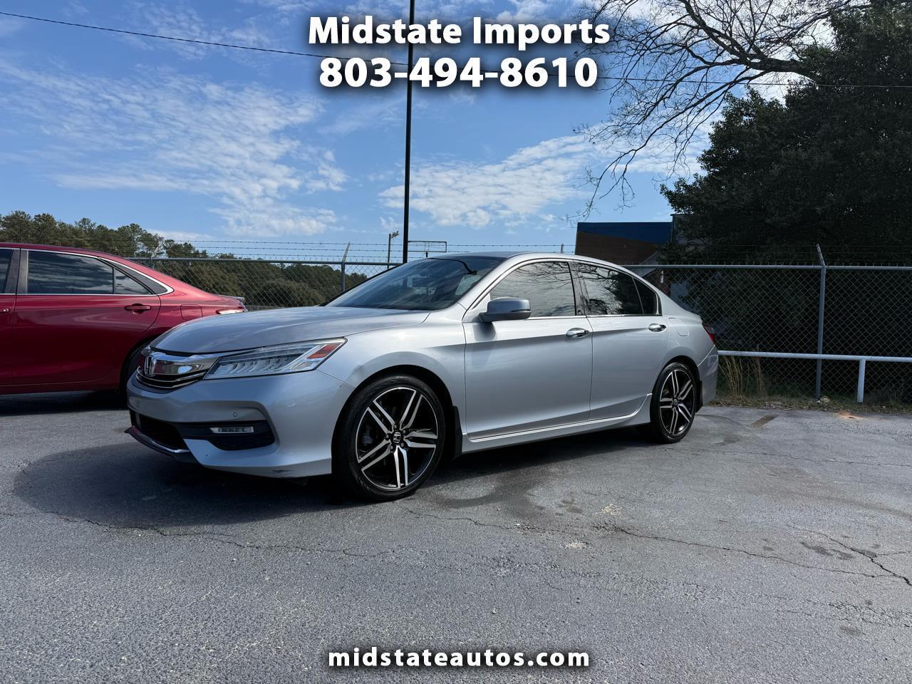2017 Honda Accord Touring V6 Sedan 6-Spd AT