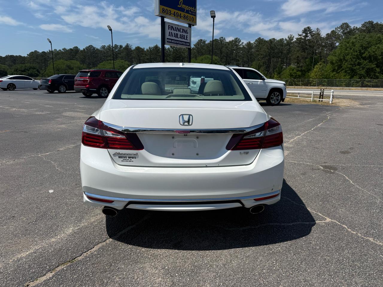 Honda Accord EX-L Sedan V6 6-Spd AT 2017