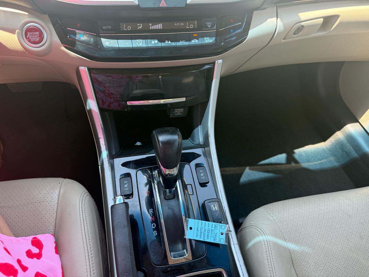 Honda Accord EX-L Sedan V6 6-Spd AT 2017