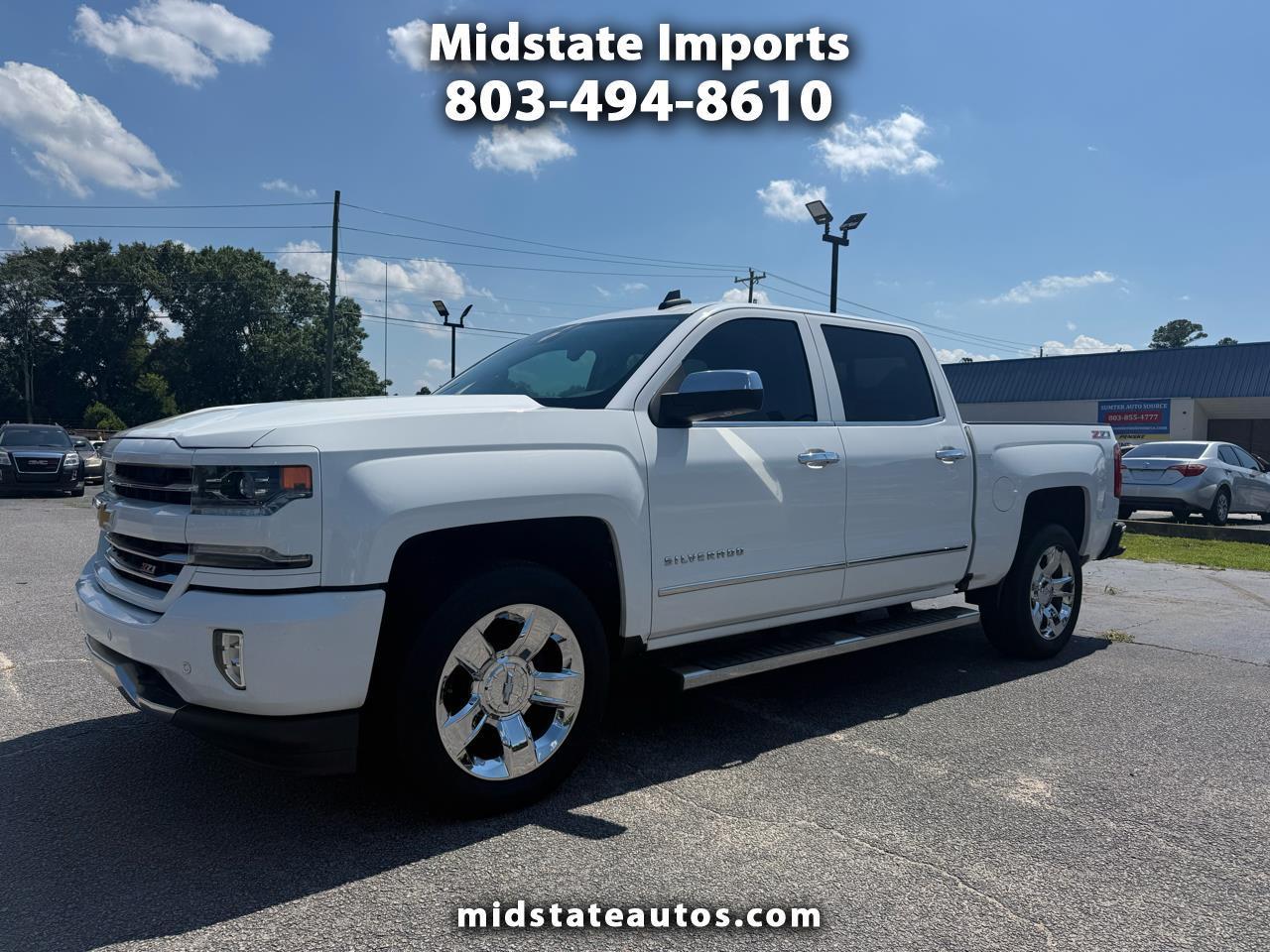 2017 Chevrolet Silverado 1500 LTZ Crew Cab 4WD