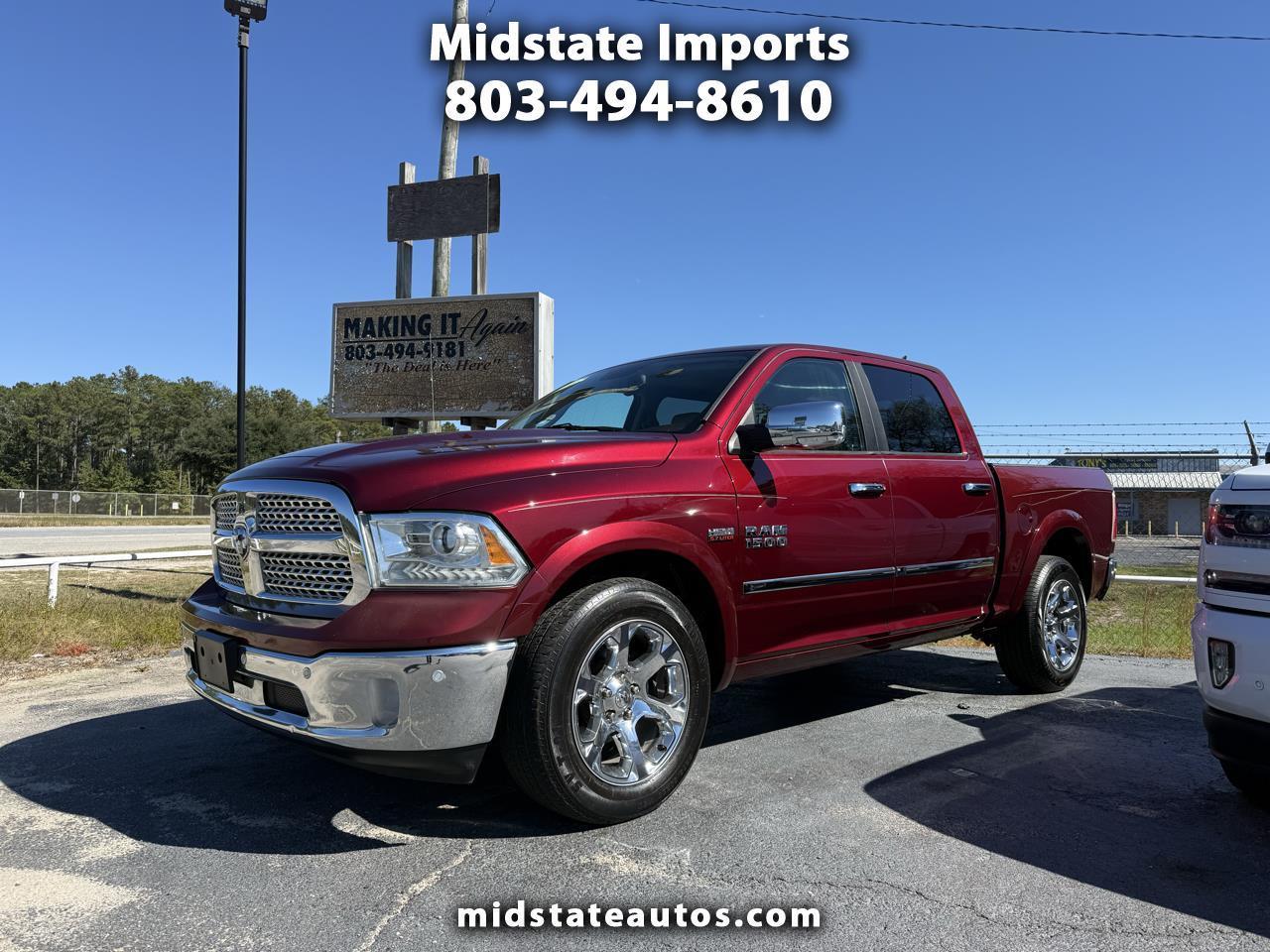 2018 RAM 1500 Laramie Crew Cab SWB 4WD