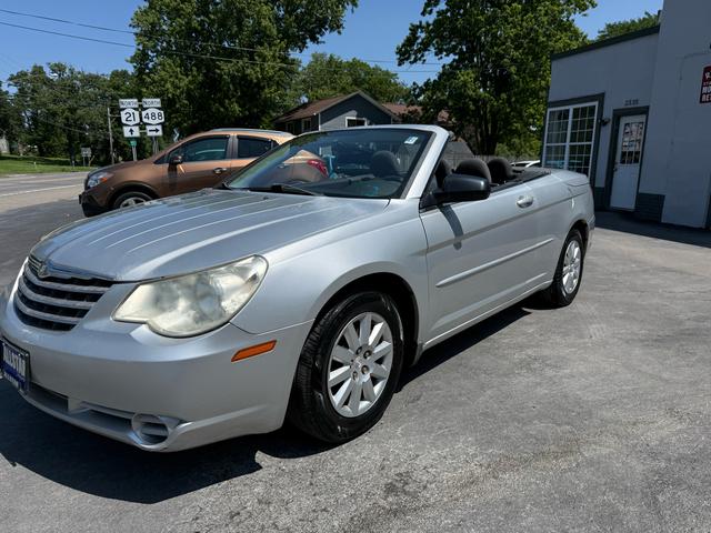 Gray 2009 Chrysler Sebring Convertible Front-Wheel Drive Automatic