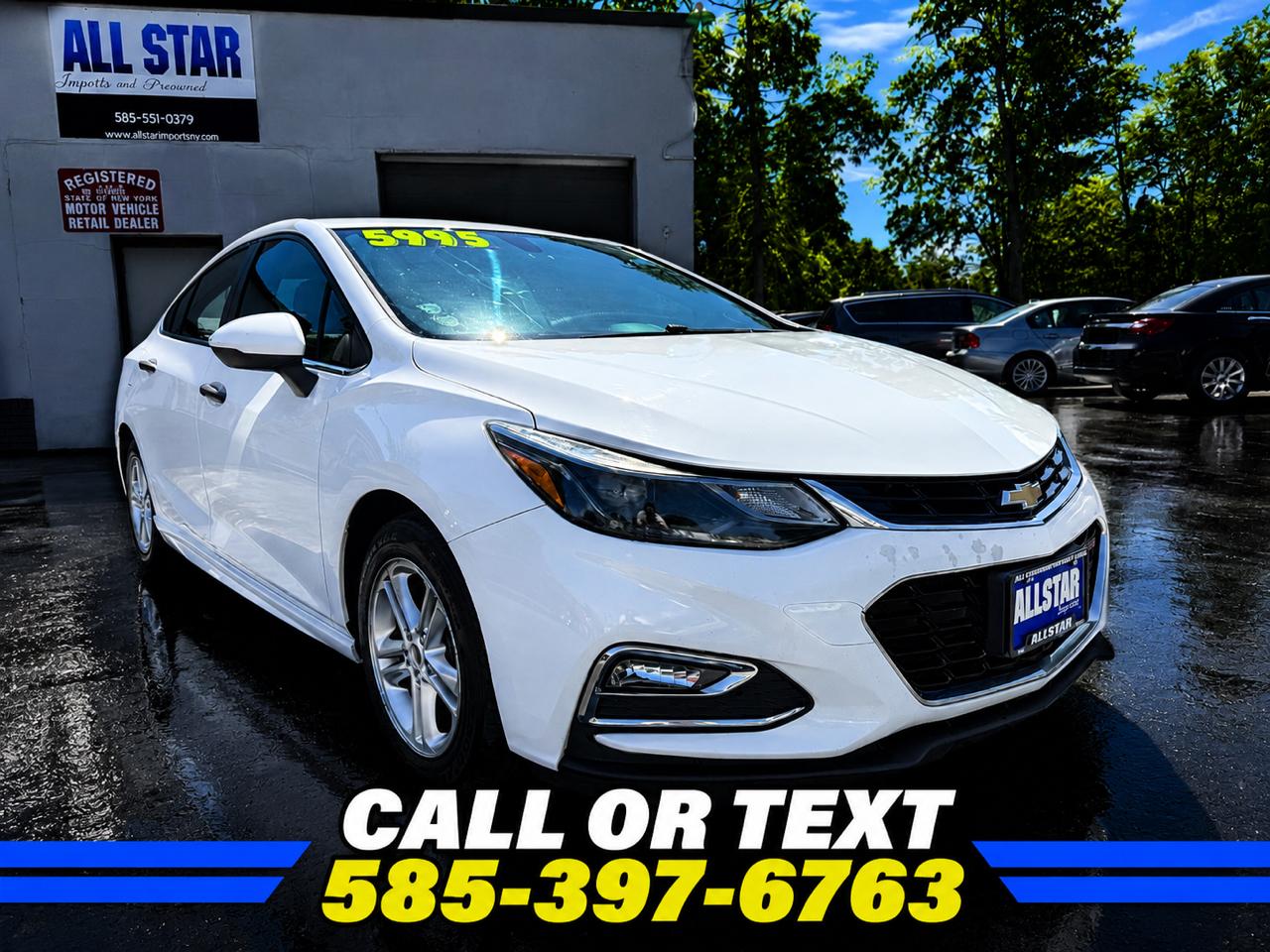 Chevrolet Cruze LT Auto 2016