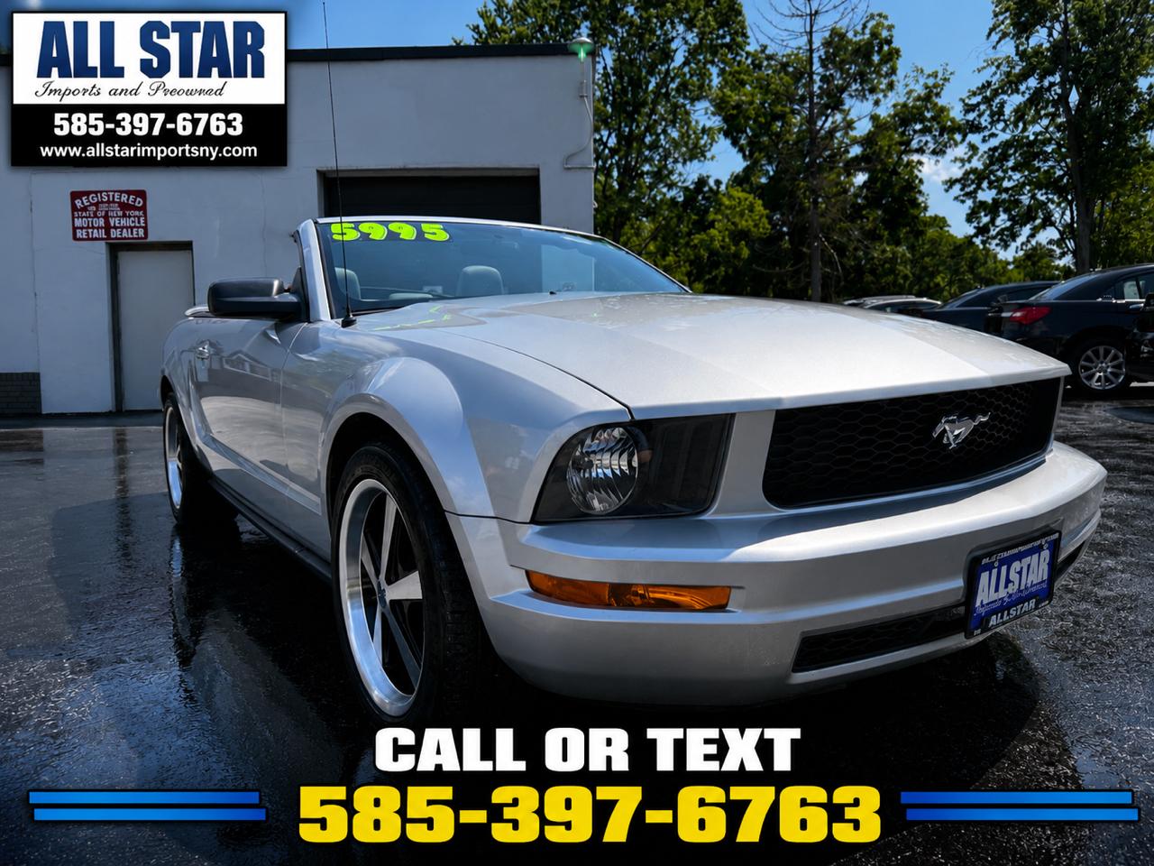 Ford Mustang V6 Premium Convertible 2008