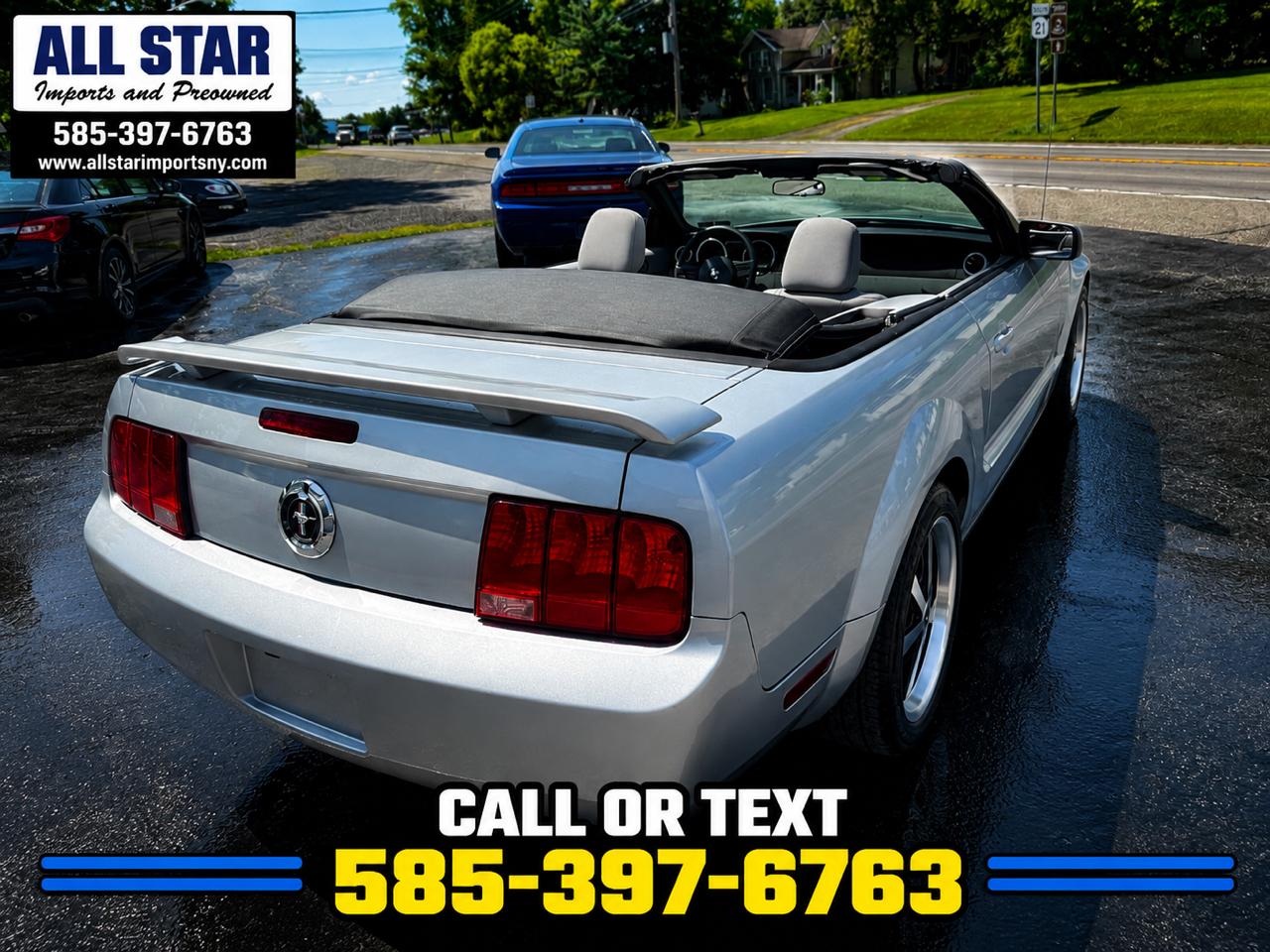 Ford Mustang V6 Premium Convertible 2008